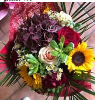 Mazzo fiori misti autunnale grande