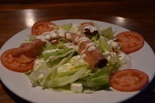 Ensalada de salmón