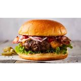 Beef And Chicken Double Burger