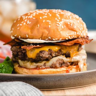 King double cheeseburger