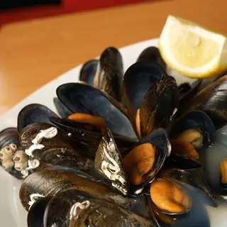 Mejillones al vapor