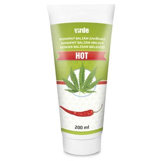 Balsam konopny rozgrzewający HOT 200 ml VIRDE