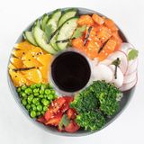 პოკე ორაგულის / Poke salmon