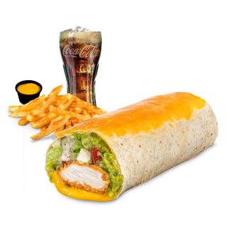 Menú Burrito Deluxe Cheese