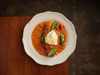 Паста з томатами та страчателлою (380g)