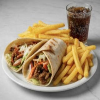 Menú taco de kebab