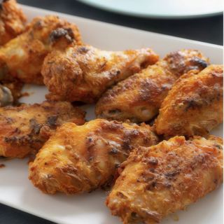 Menú alitas de pollo