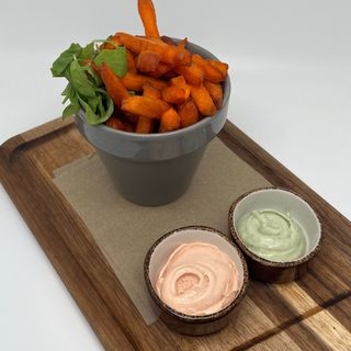 Sweet potato fries GF (V)