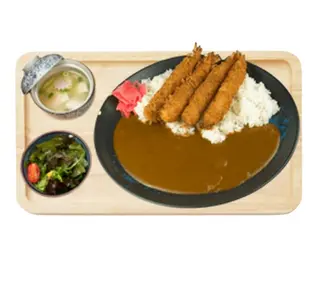 F2 Ebi Fry Con Curry