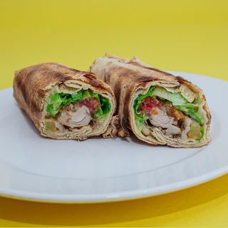 Chicken Shawarma and Free Drink