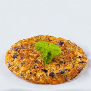 Tortilla De Patatas Con Jamón Serrano Y Setas para 5-6 personas