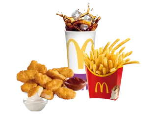 MENIU MARE CHICKEN MCNUGGETS 9 BUCATI