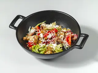Салат з смаженими баклажанами та перцем (250g)