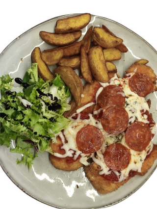 Milanesa Con Pepperoni