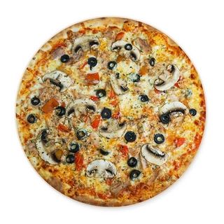 Pizza mediterrania (33 cm.)