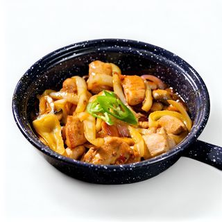 Tigaie picanta cu pui