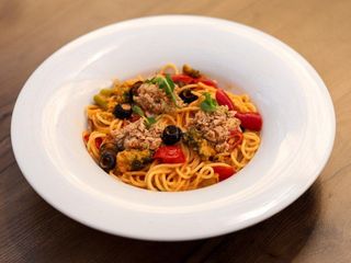 Спагетті з тунцем 350г