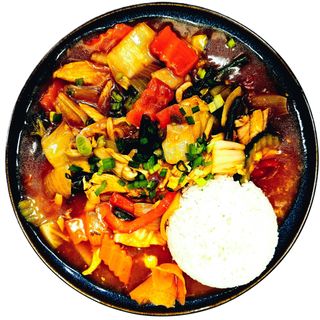 31. Kurczak w sosie słodko-kwaśnym