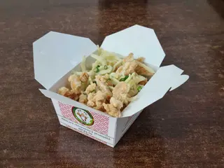 Cartofi crispy cu pui