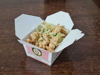 Cartofi crispy cu pui