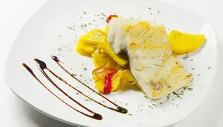 Bacalao al horno brasa
