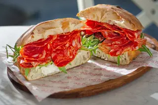Panini Salami Picante