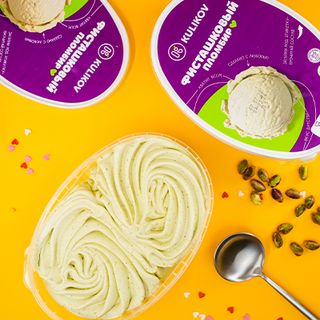 Мороженое "Фисташка пломбир" в ванночке (0,400 кг)