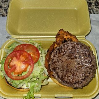 Hamburguesa Mixta De Pollo Y Ternera