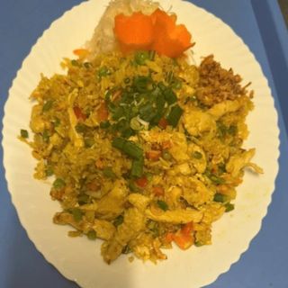 Ryż smażony z kurczakiem 500g