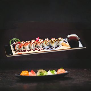 P8. Tempura fiore roll - 8 pezzi