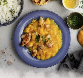 Pollo con mango
