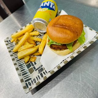 Menú hamburguesa de ternera