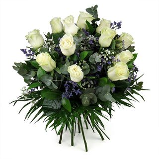 Docena Rosas Blancas