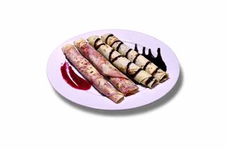 Domaće palačinke s Nutellom + Domaće palačinke s pekmezom