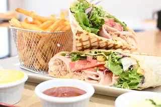 Menú Wrap Vegetal