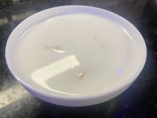 Lapte cu mămăliguța