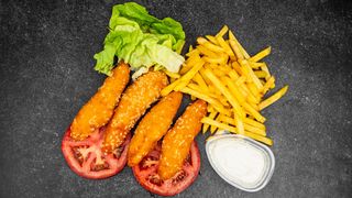 Pileći štapići obrok