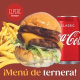 BURGER + PATATAS + BEBIDA