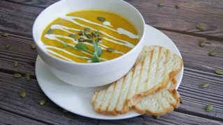 Тыквенный крем-суп 