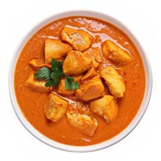 Patatas Fritas Con Salsa Korma