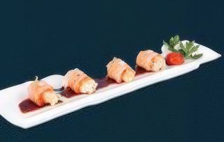 39. Salmone longe roll - 4 pezzi