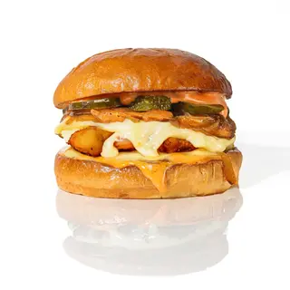 CHICKEN BURGER MELT (CH)