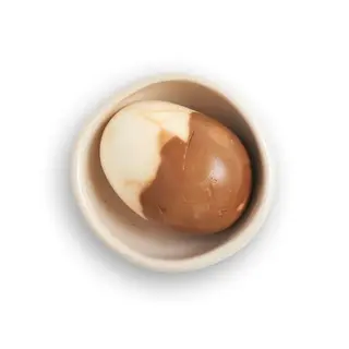 uovo morbido aromatizzato al tè
