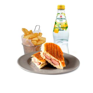 Cachorro Misto+ Batata+Bebida