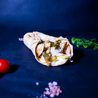 Shaorma de pui la lipie mare