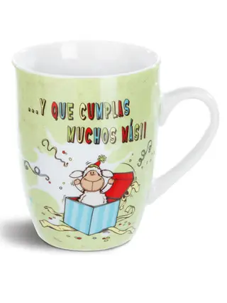 Taza " Y que cumplas muchos más" 