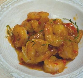 Пикантни тигрови скариди (200г)