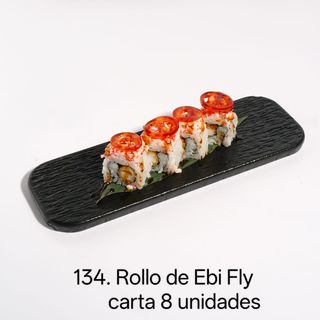 Uramaki rollo de ebi fly (8 uds.)