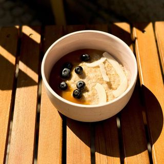 შვრია კარამელით Oats with salted caramel