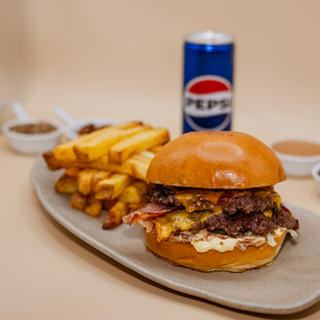 Combo Double smashed